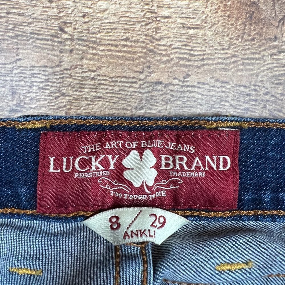 Women's Lucky Brand Sofia Boot Jeans Ankle Length size 8/29 - Picture 4 of 7
